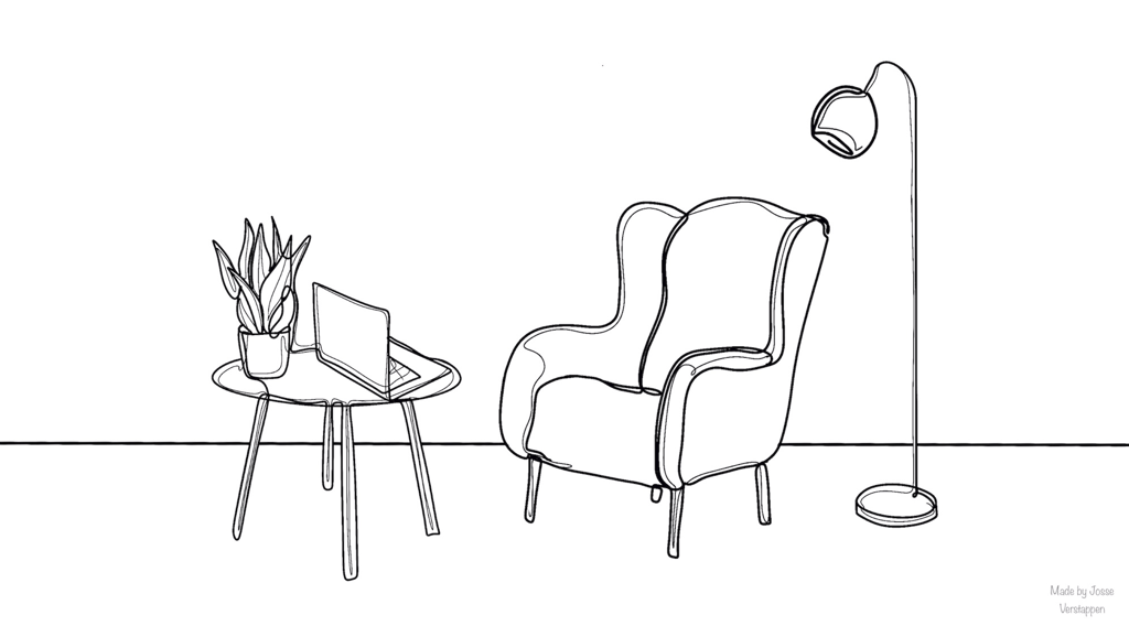 oneline therapie opstelling 