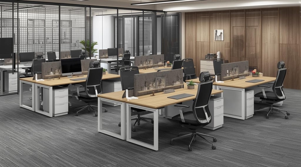 right office furniture is essential for productivity, comfort, and professionalism