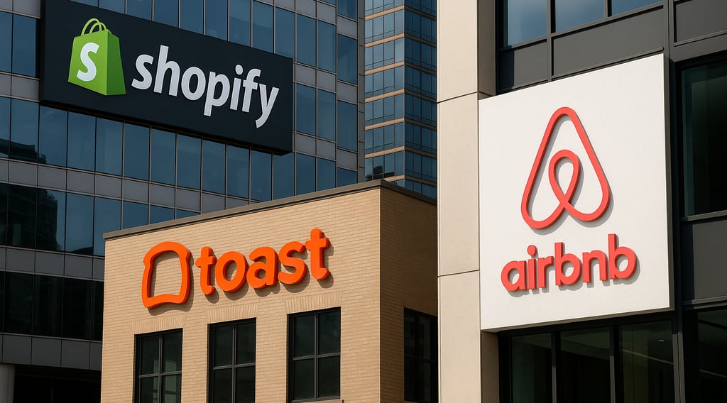 ETFs de Cathie Wood reforçam apostas em Shopify, Toast e Airbnb