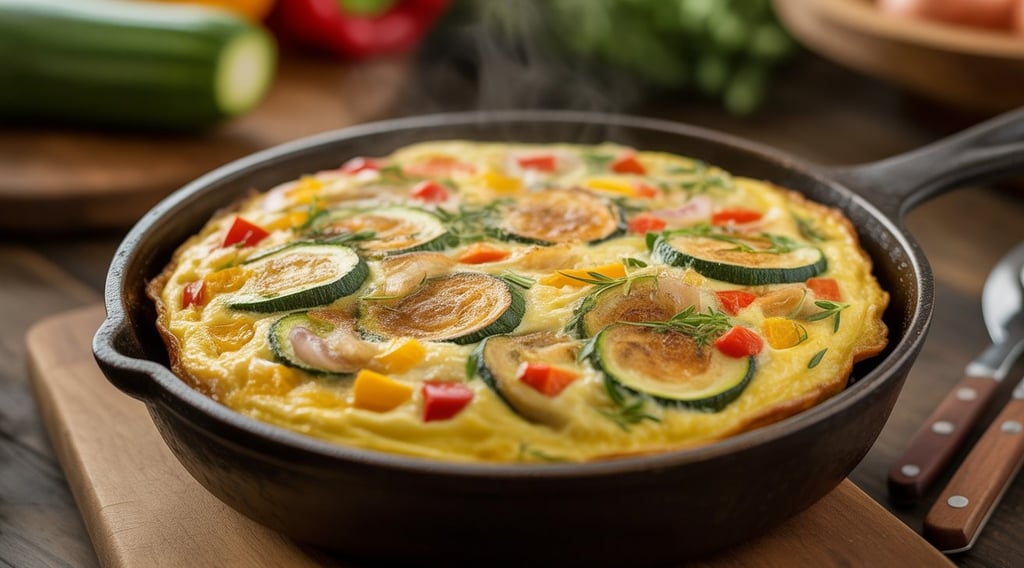 Omelete-delicioso-de-Forno-e-fogão-com-Legumes