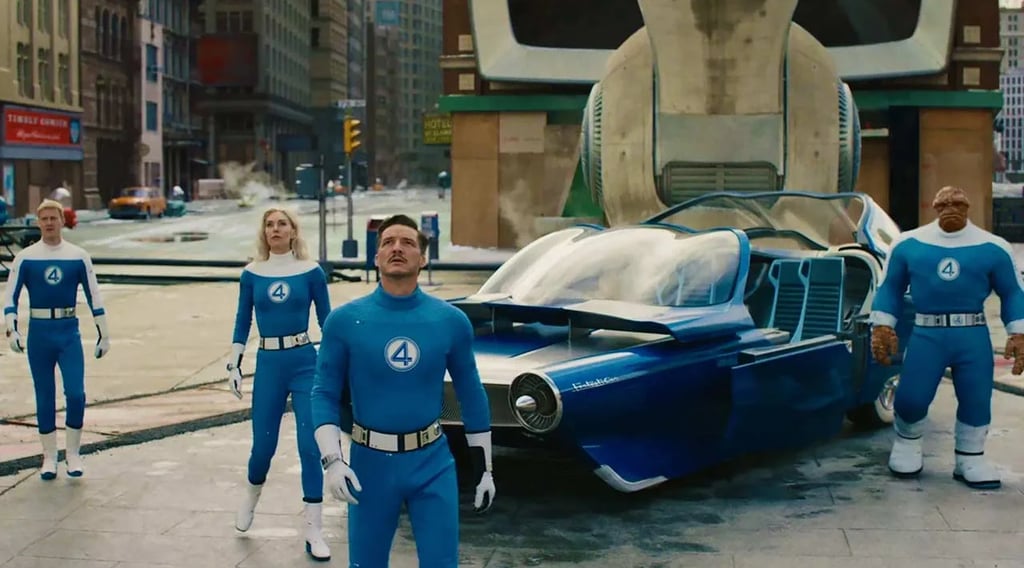 LOS CUATRO FANTÁSTICOS PRIMEROS PASOS Debes verla Pelicula
