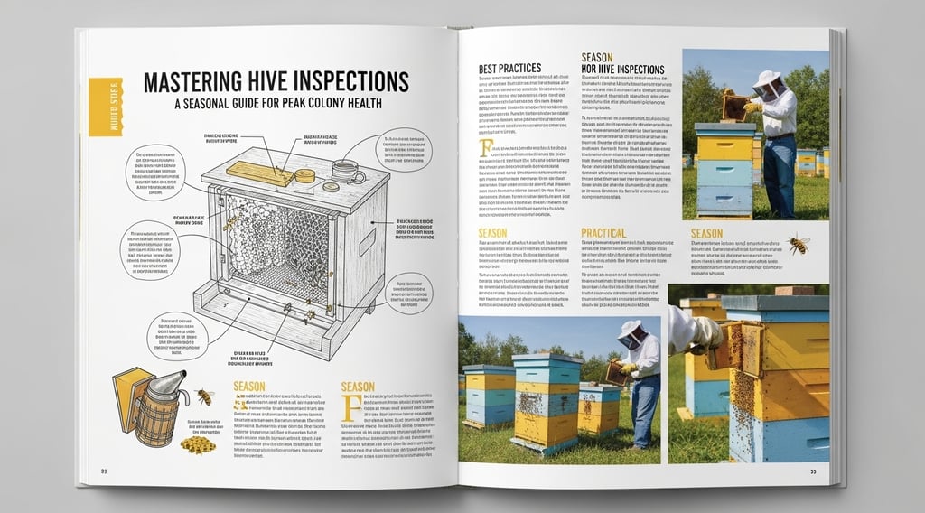 Mastering Hive Inspections: A Seasonal Guide for Peak Colony Health
