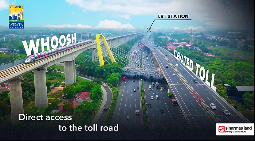 LRT akses Grand Wisata