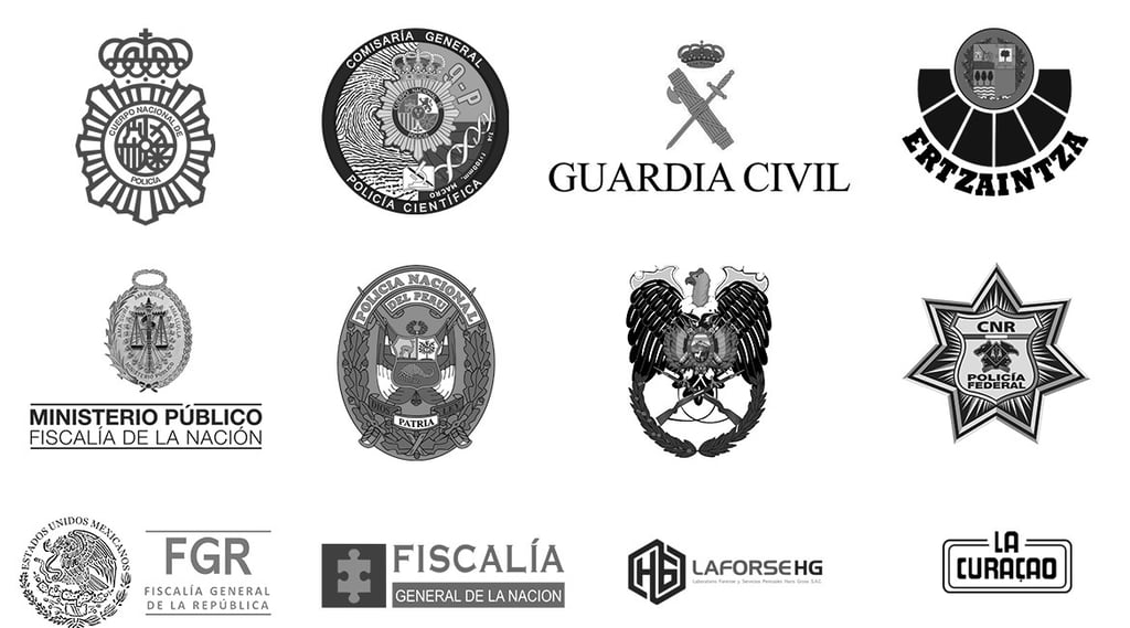 Clientes que han confiado en los cursos forenses de abformación