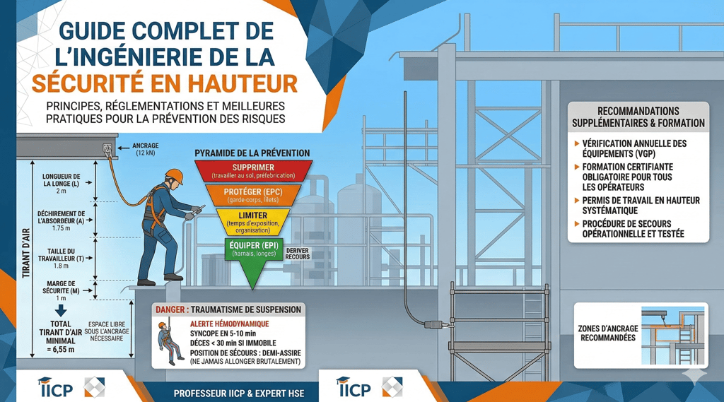 Ingenieur de de securite de Travail en hauteur