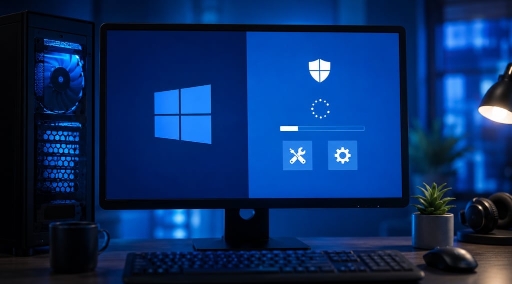 windows modo seguro reparo inicializacao