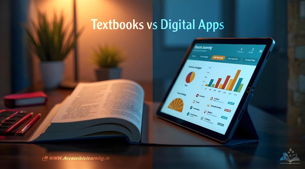 The Great Learning Debate: Traditional Textbooks vs Digital Apps in Modern
