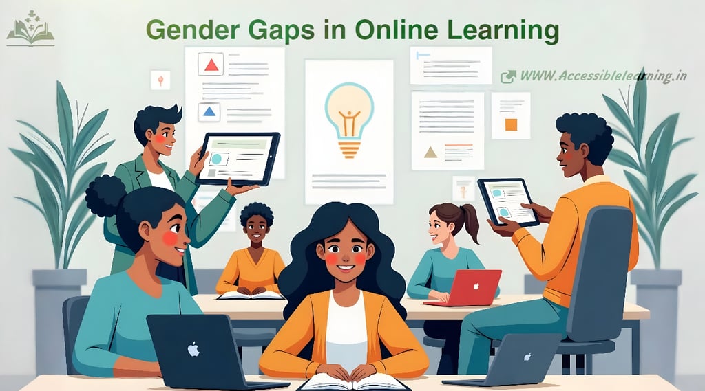 The Digital Divide: Understanding and Addressing Gender Inequality in Online Learning Platforms
