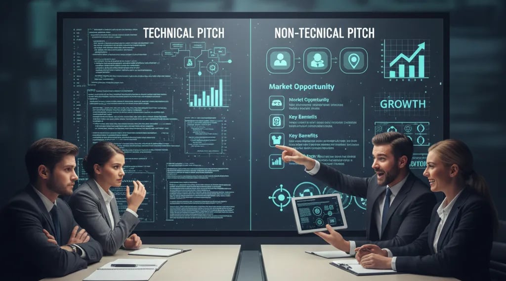 Why Overly Technical Pitch Decks Turn Off Non-Technical Partners