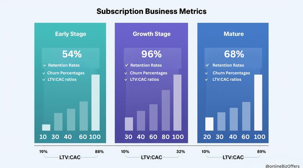 Subscription business retention benchmarks