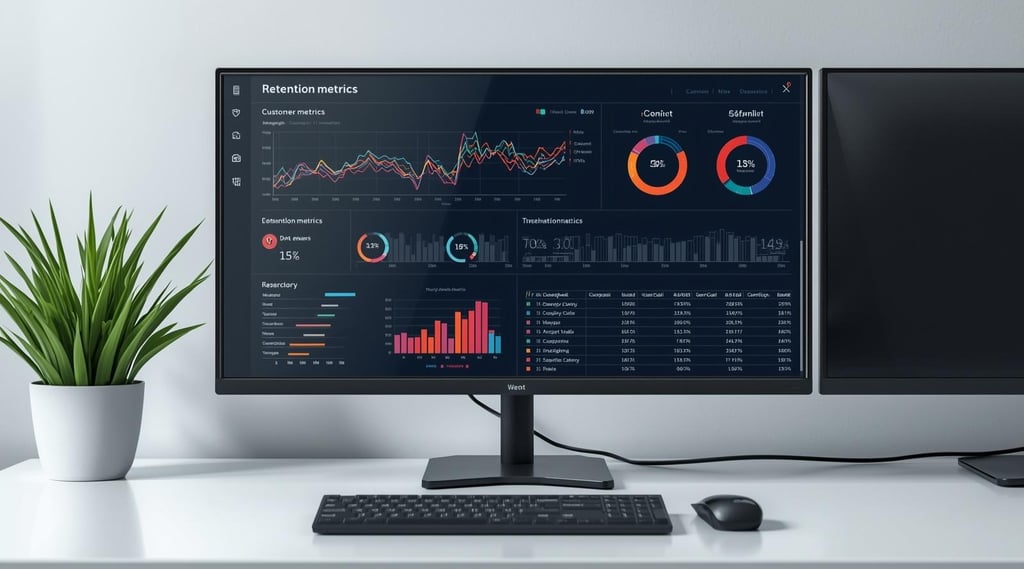 Comprehensive retention analytics dashboard
