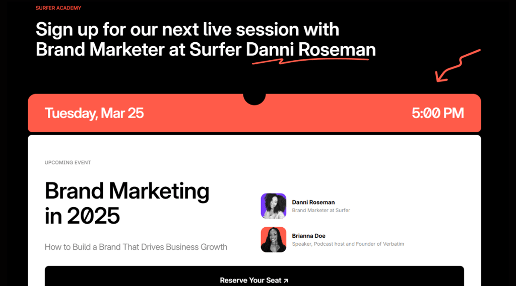 Image for surfer academy homepage