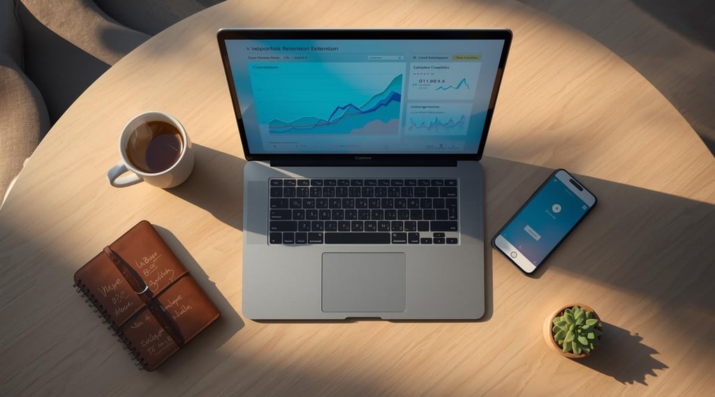 Subscription retention strategy dashboard