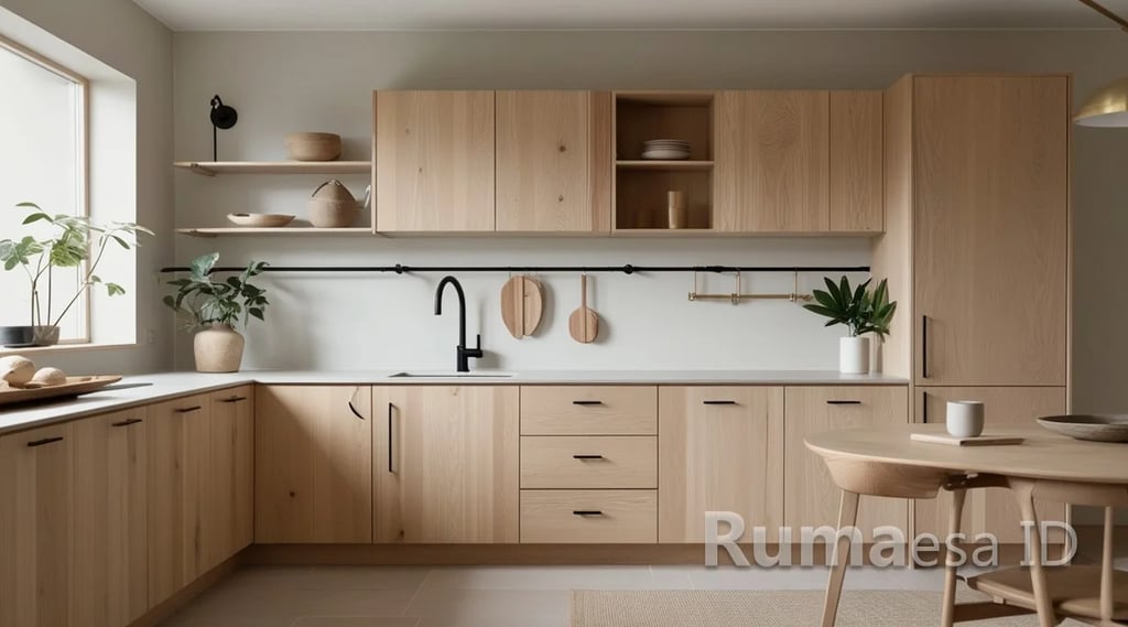 Kitchen Set Japandi Style