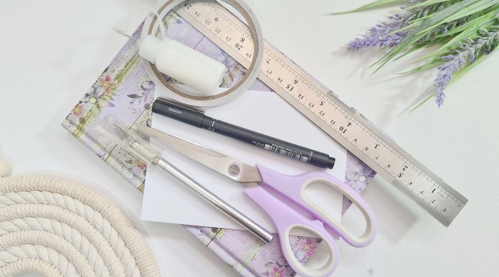 How to start card making - Basic tools, material and techniques for card making