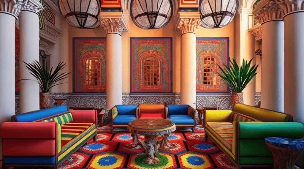 Bold Saturated Paint Colors Interior Design 2023