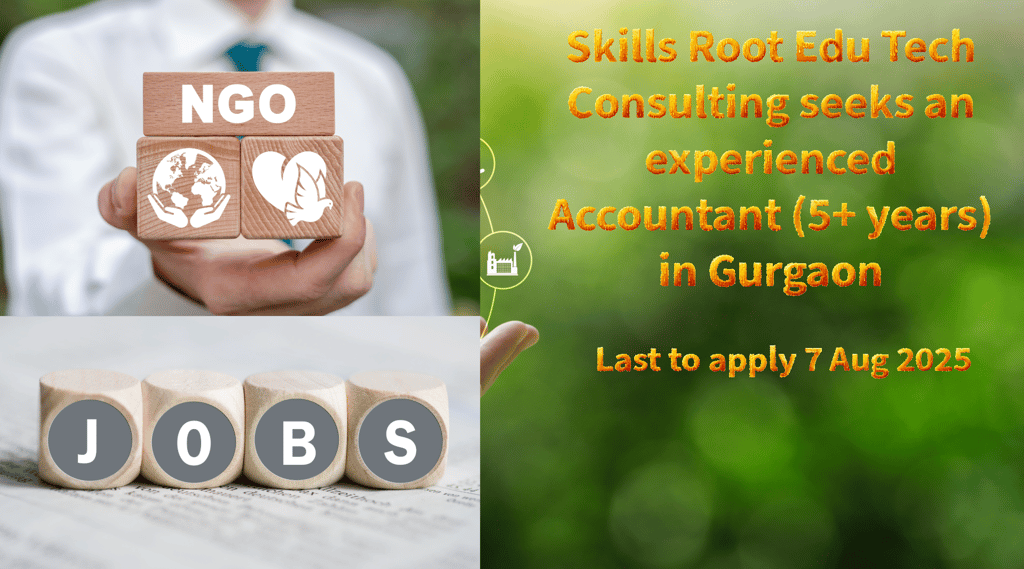 Skills Root Edu Tech Consulting seeks an experienced Accountant (5+ years) in Gurgaon