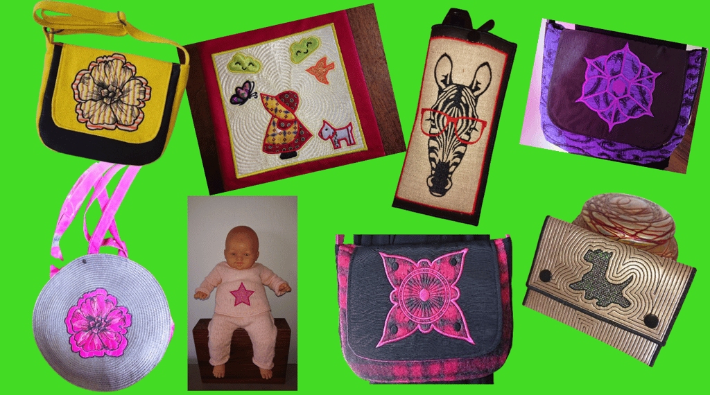 motif de broderie machine réalisé en appliqué lesbroderiesdenonette