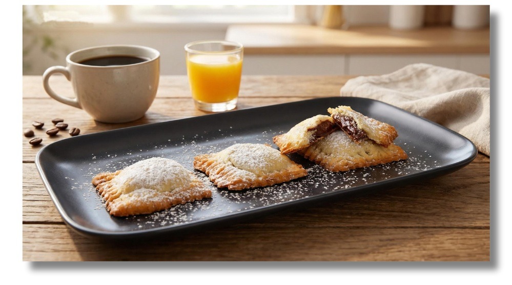 Puff pastry Gluten free cookies with chocolate cream recipe