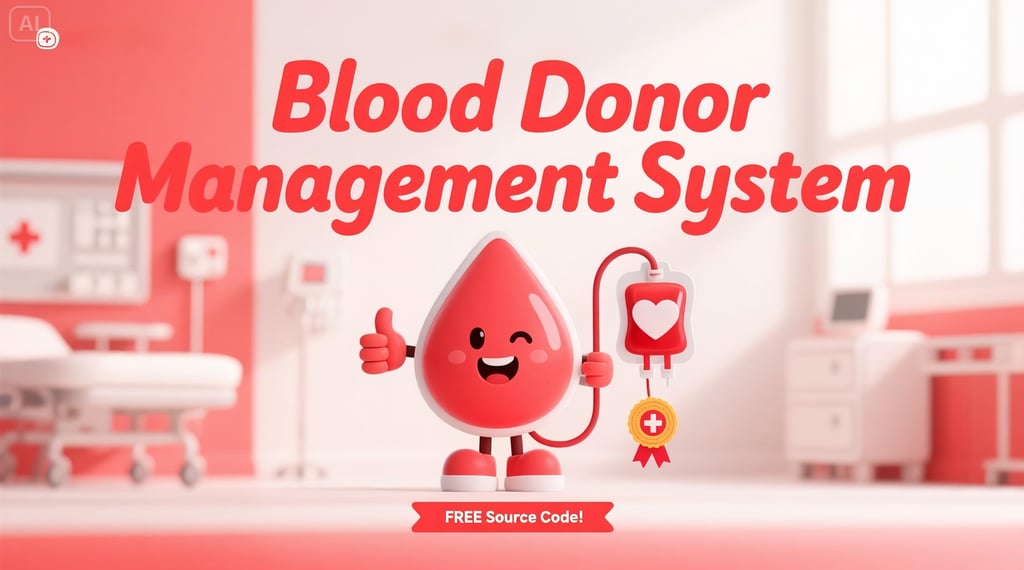 Blood Donor Management System PHP Project