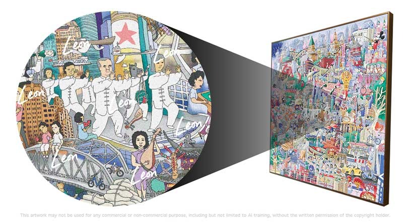 glistening maroon trousers waving to lush papayas