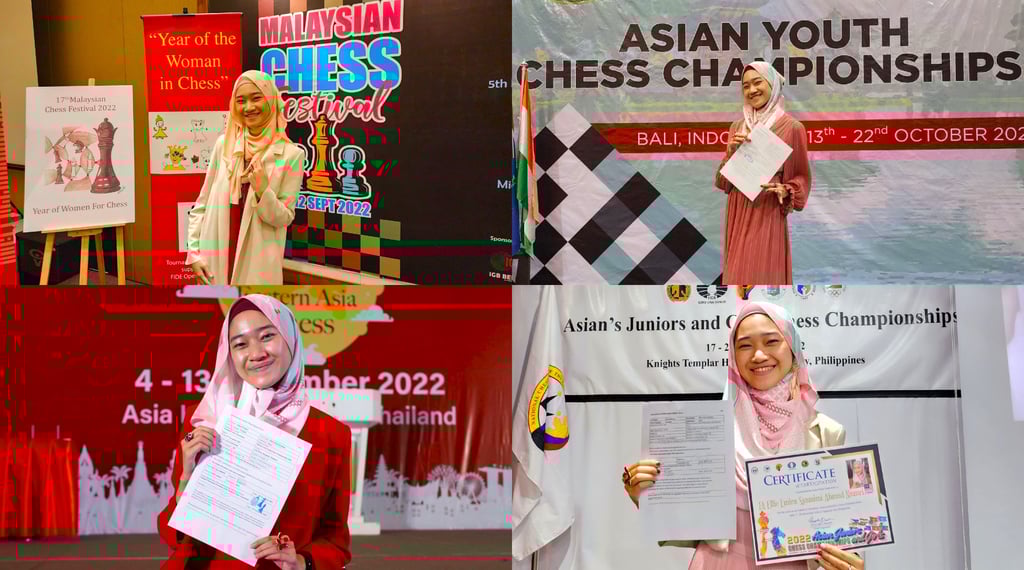 Malaysia Chess International Arbiter Ellie Emira. Chess Clicks