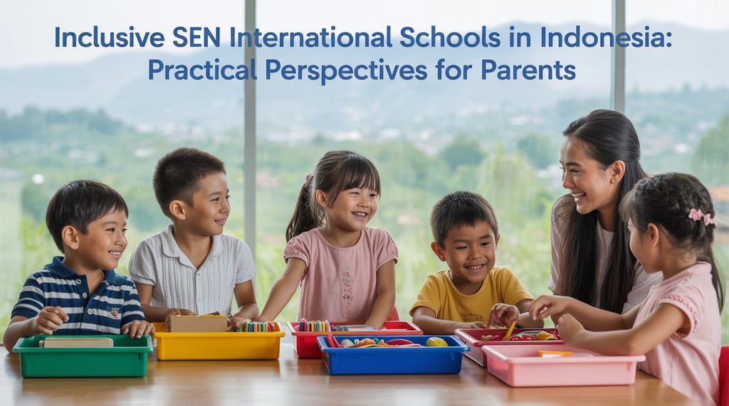 Inclusive SEN International Schools in Indonesia: Practical Perspectives for Parents