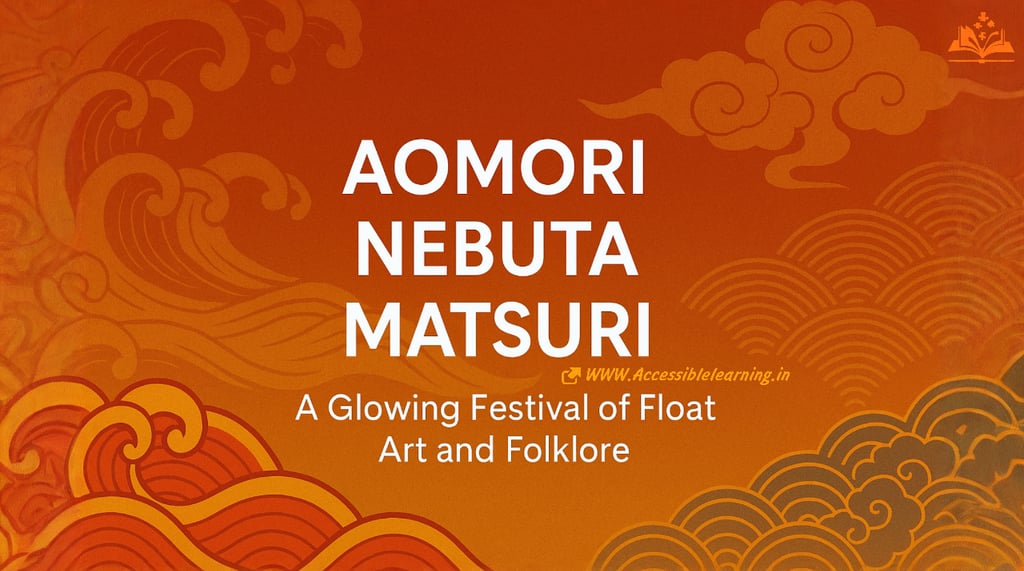 Explore the vibrant world of Aomori Nebuta Matsuri