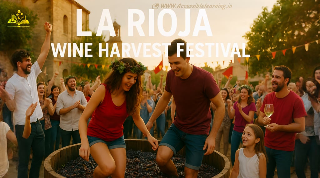Why La Rioja’s harvest festivals matter  La Rioja is one of Spain’s most famous winemaking regions; 