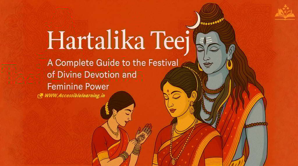 Celebrate Hartalika Teej 2025 with this in-depth guide!