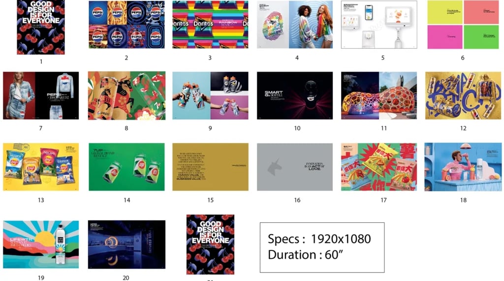 Motion Design boisson soda pepsi storyboard paris agence motiondesign studio motion design agence mo