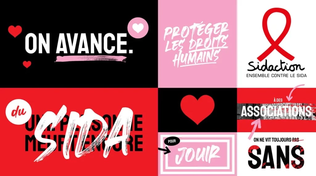 Motion Design Sidaction 2025 FEVR Paris studio motion design motion graphics design studio motion de