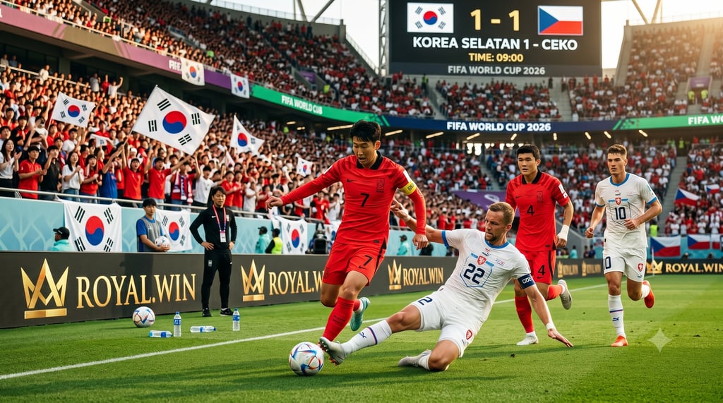 Nonton FIFA WORLD CUP 2026 GRATIS KOREA SELATAN VS CEKO