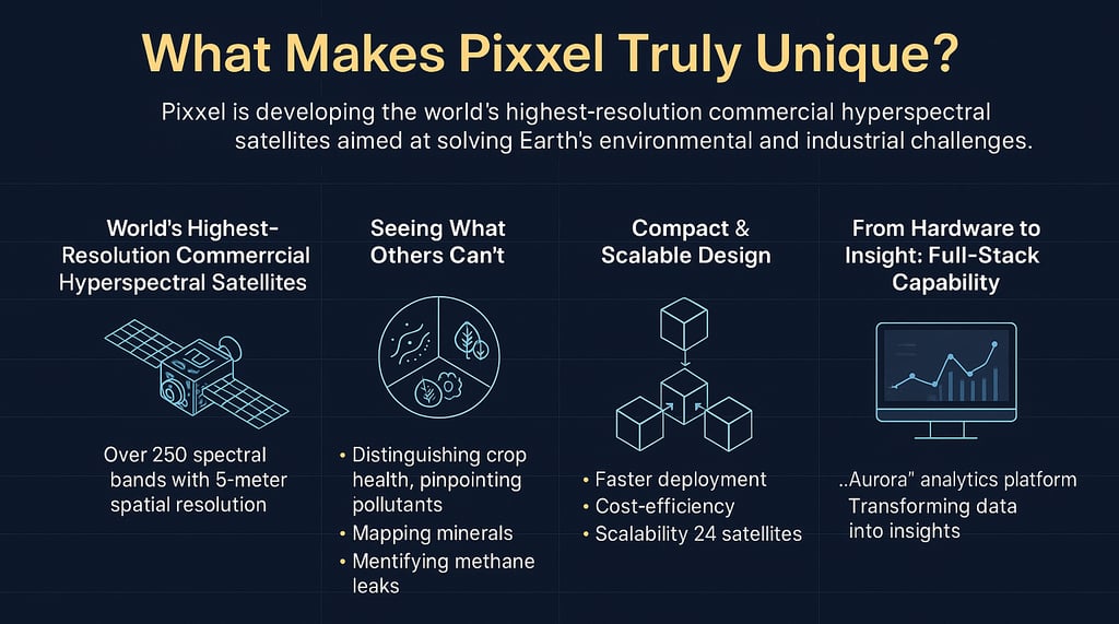 What makes PIXXEL unique?
