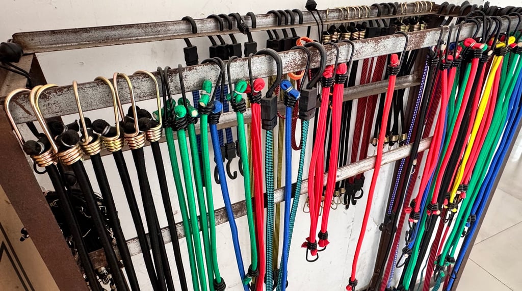 storing bungee cords