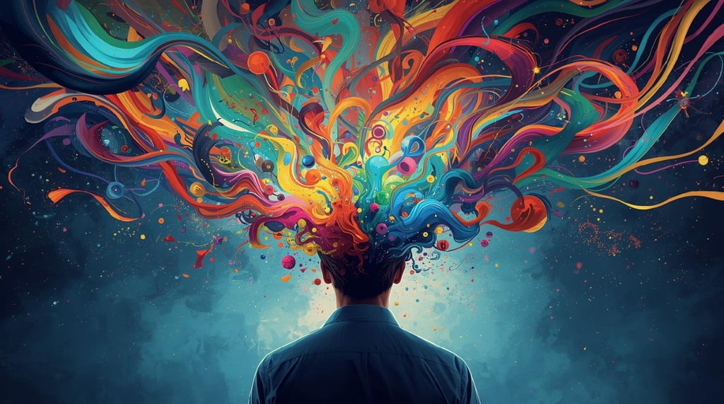 Adult reflecting on ADHD challenges, Friend Indeed emotional support resource