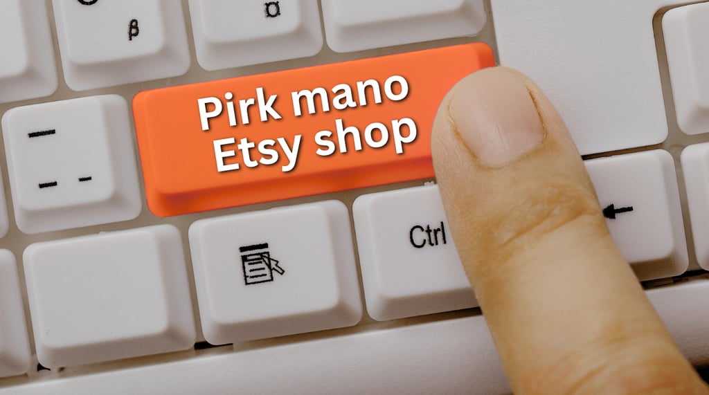 kaip parduoti savo etsy parduotuve