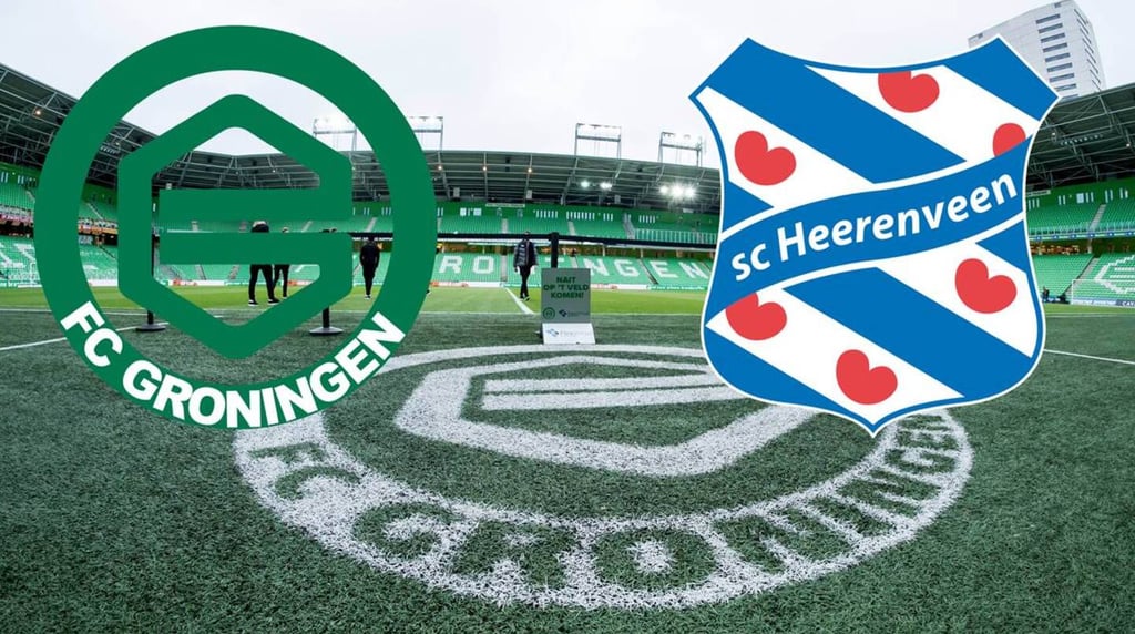 Fußball-Derby Niederlande: Heerenveen gegen Groningen