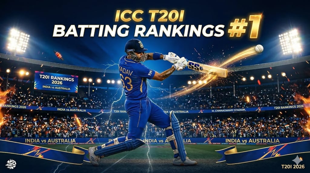Cricket, ICC Rankings, T20I, Abhishek Sharma, Ishan Kishan, India Cricket, Tim Seifert, T20 Batting,