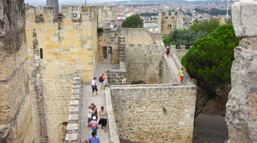 Health Vibes - My Journey to Conquer a Fear of Heights, at St. George Castle, Lisbon Portugal