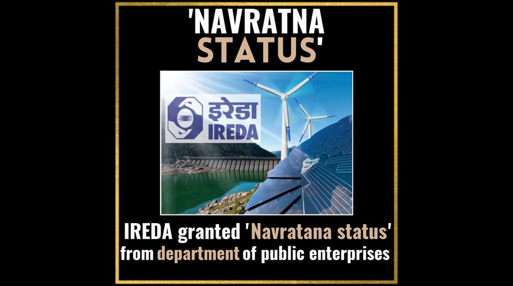 Ireda got navratna status 