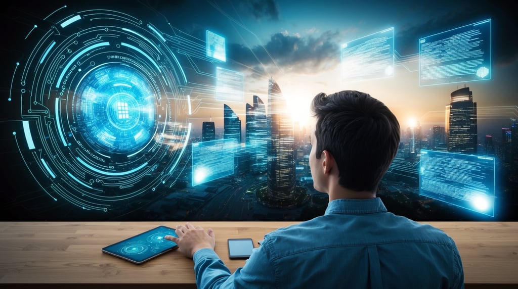 Fusão Futurista de IA