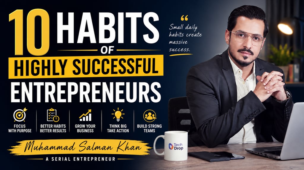 10 Habits of Highly Successful Entrepreneurs
