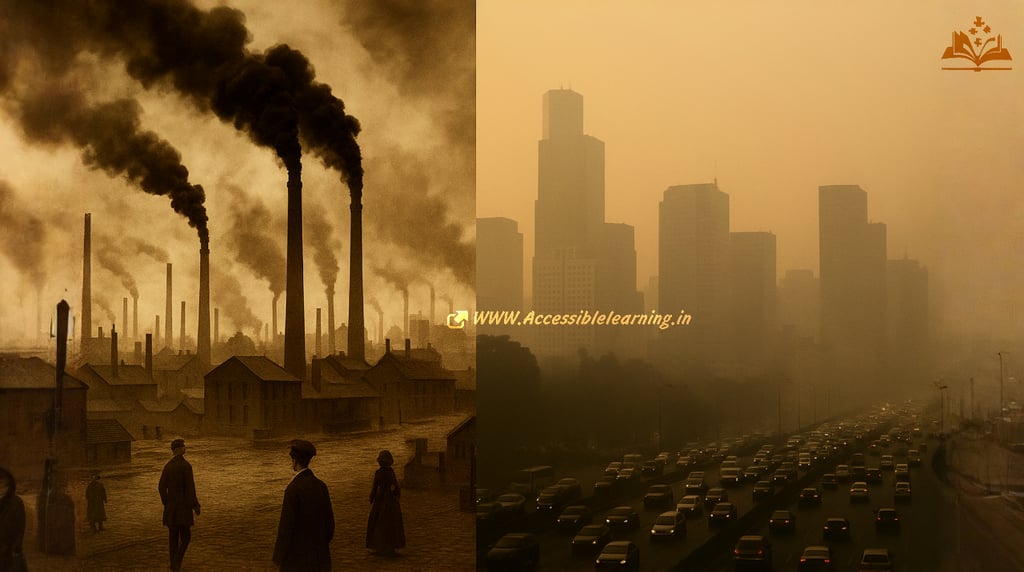 Industrial Revolution Pollution vs Modern Urban Smog: What Changed?