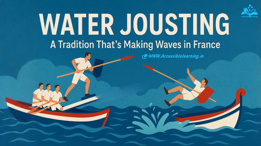 What is Water Jousting? A Tradition That’s Making Waves in France