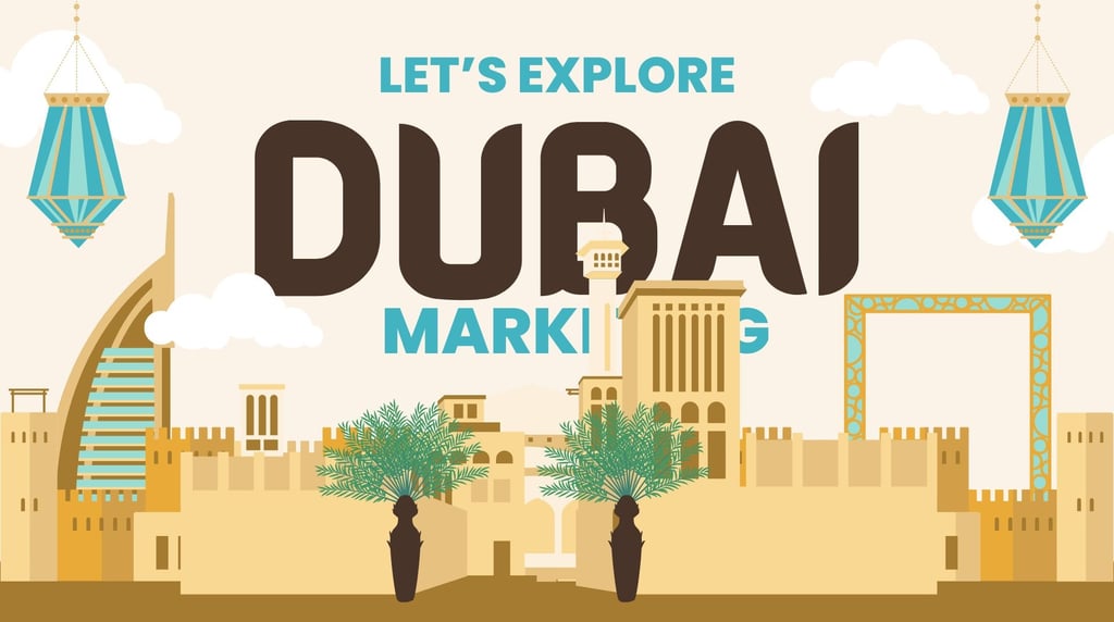 Small business owner in Dubai managing online marketing