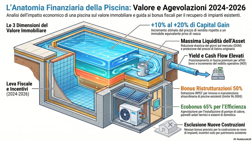 valore e agevolazioni 2026 piscine