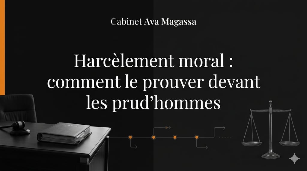 Harcèlement moral : Maître Awa Magasa vous accompagne devant le juge des prud'hommes. de montpellier