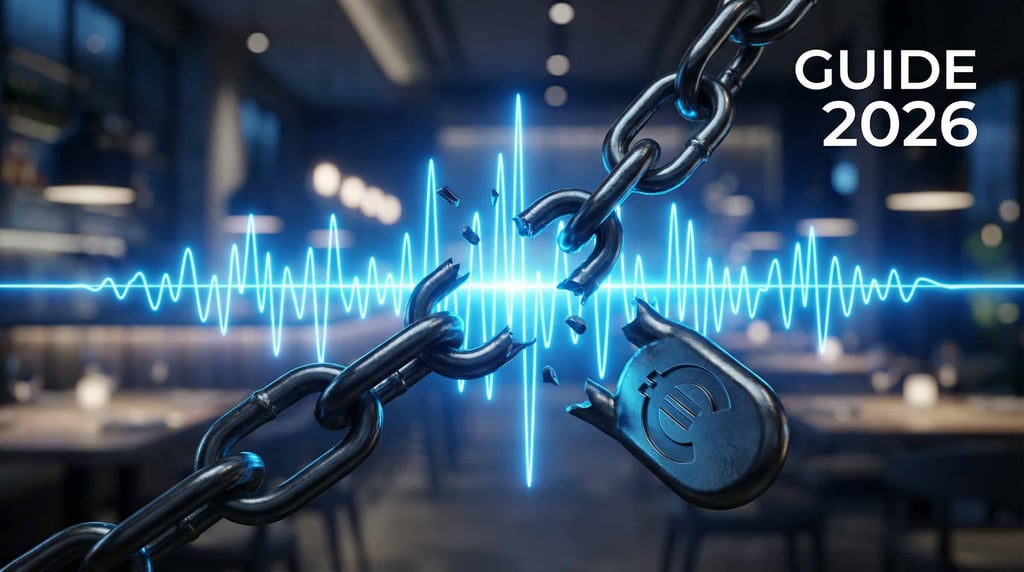 Guide 2026 : Comment sonoriser votre commerce, hôtel ou restaurant SANS payer la SACEM et la SPRE