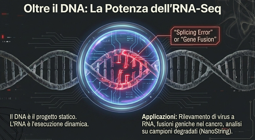 OLtre il DNA  La potenza del RNA-Seq